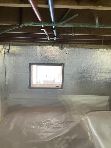 Crawl Space Encapsulation and Cleanup in Brookfield, CT - After Photo