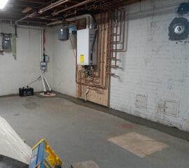 Waterproofing a Basement - West Hartford, CT