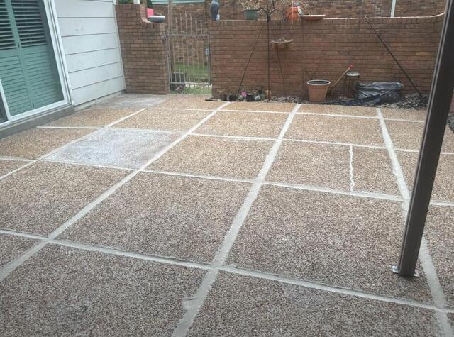 Patio Transformation in Brandon, MS