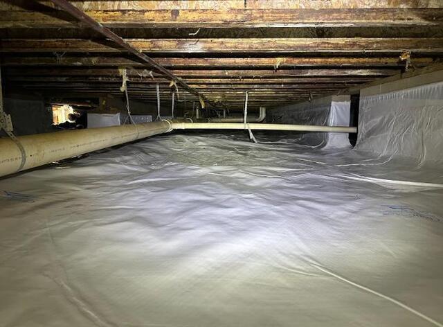 Crawl Space Drying & Cleaning in Monticello, MS - After Photo