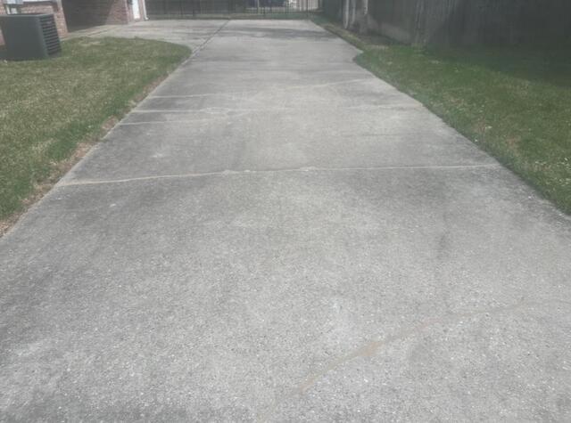 Cracking Driveway in Waveland, MS - After Photo