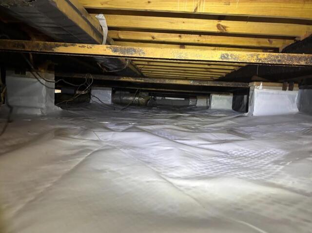 Damp Crawl Space in Florence, MS - After Photo
