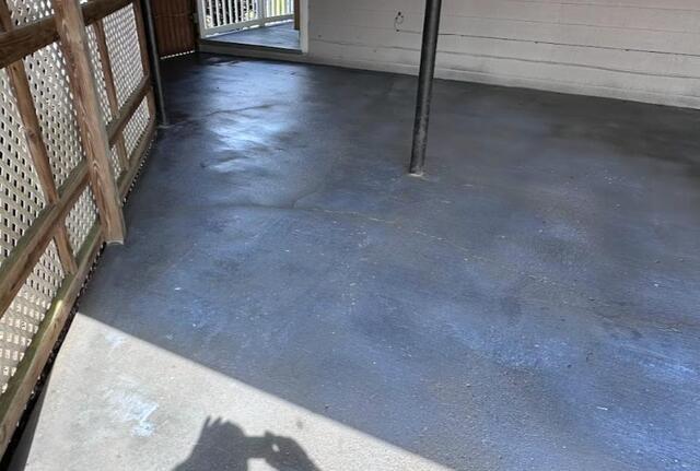 Concrete Pad Sealing in Isola, MS - Before Photo