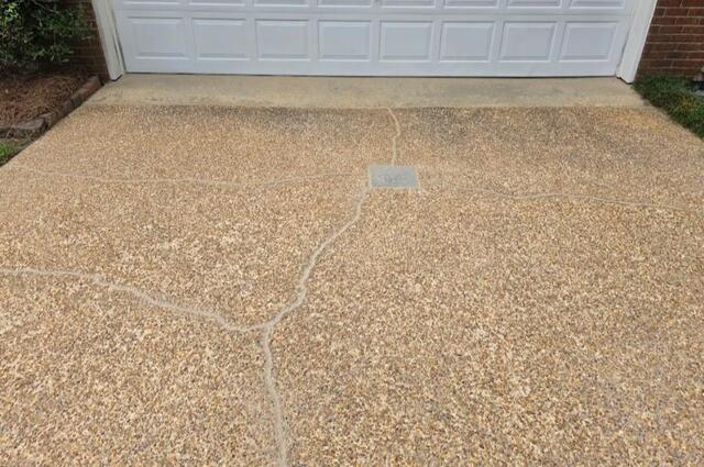 Cracking Driveway in Madison, MS - After Photo