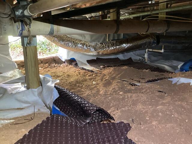 Moisture Control in Oak vale, MS - Before Photo