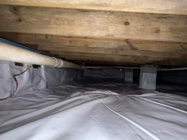 Mold in Crawlspace in Meridian, MS - After Photo