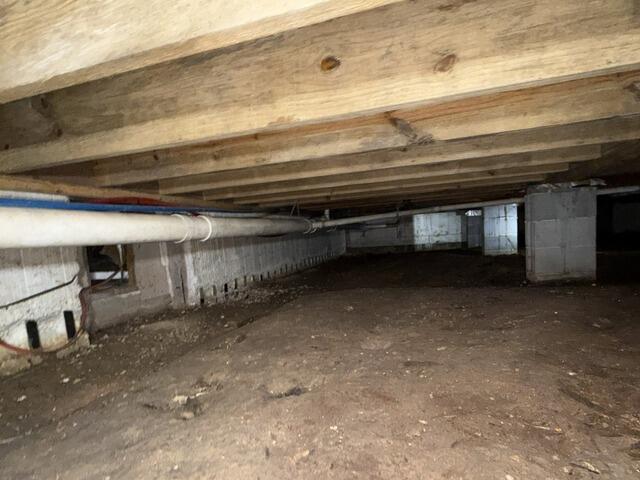 Mold in Crawlspace in Meridian, MS - Before Photo