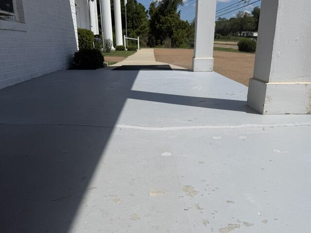 Church Concrete Repair in Natchez, MS