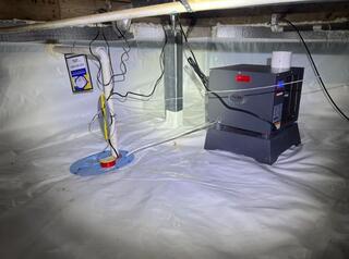 Crawl Space Upgrade in Lumberton, MS