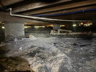 Moisture Under Home in Crystal Springs, MS