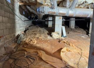 Replacing an Outdated Vapor Barrier