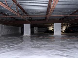 Crawl Space Moisture Proofing in Franklin, LA