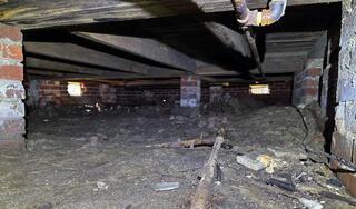 Muddy Crawl Space in Kentwood, LA