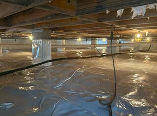 Replacing Vapor Barrier with a Major Upgrade