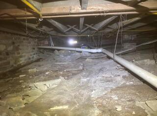 Upgraded Crawl Space Moisture Control in Morton, MS