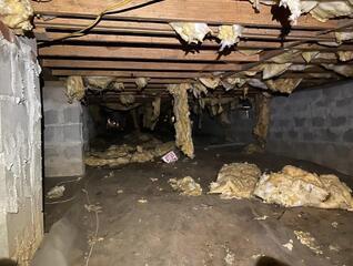 Wet Crawl Space Insulation in Baker, LA