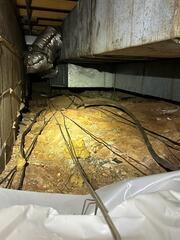 Wet Crawlspace in Meridian, MS