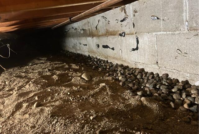 Crawlspace Encapsulation Project in Edina, MN - Before Photo