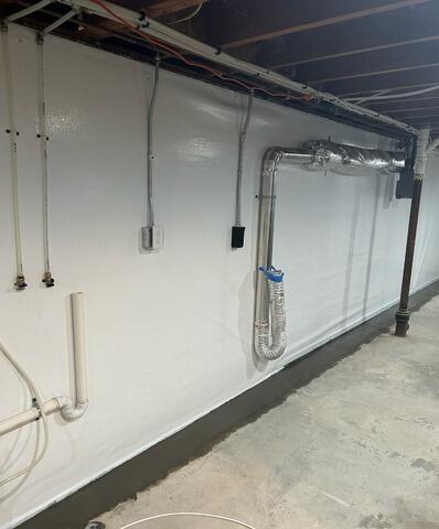 Permanent Basement Waterproofing for a Mankato, MN Home - After Photo