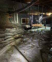 Major Crawlspace Makeover in Mounds View, MN