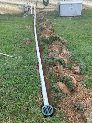 IceGuard and LawnScape System Installation in Puryear, TN - Before Photo