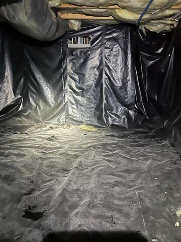 Crawl Space Repair in Hendersonville, TN - Before Photo