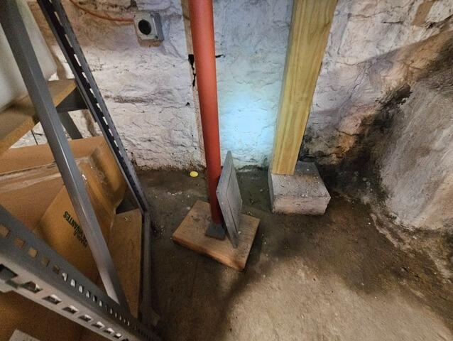 Basement Waterproofing in Nashville, TN - Before Photo