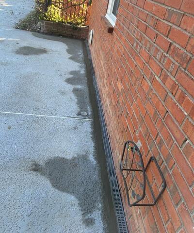 Trench Drain Installation in Franklin, TN