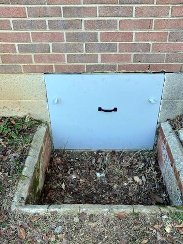 Crawl Space Door Installation in Clarksville, TN - After Photo