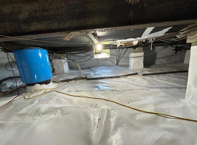 Crawl Space Encapsulation in Calvert City, KY - After Photo