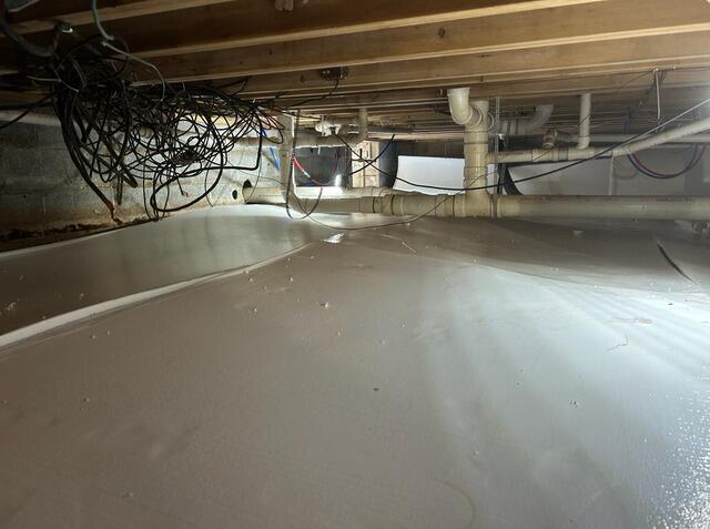 Crawl Space Encapsulation in Bowling Green, KY - After Photo
