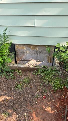 Crawl Space Door Installation in Huntsville, AL - Before Photo