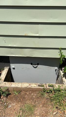 Crawl Space Door Installation in Huntsville, AL - After Photo