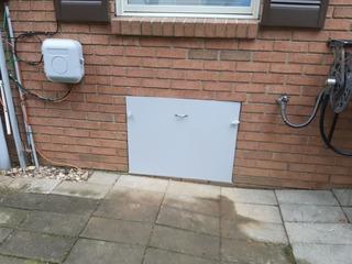 Airtight Sealed EverLast Crawl Space Door Installed in Murray, KY