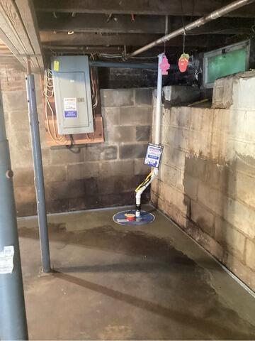 No More Wet Basement in Patchogue, New York - After Photo
