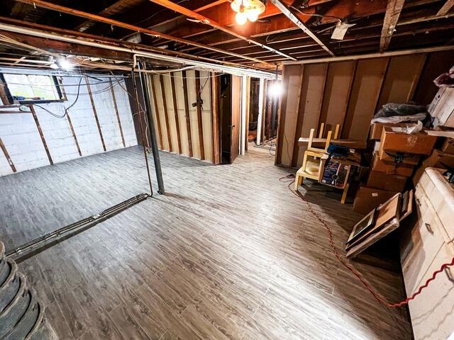 Basement Flooring Installed in West Babylon, New York - After Photo