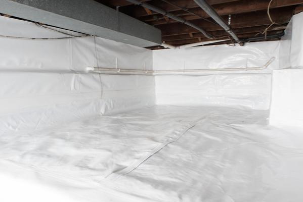 CleanSpace Crawl Space Encapsulation in Rocky Point, NY - After Photo