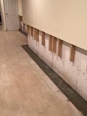 Basement Waterproofing and Wall Restoration in Syosset, NY