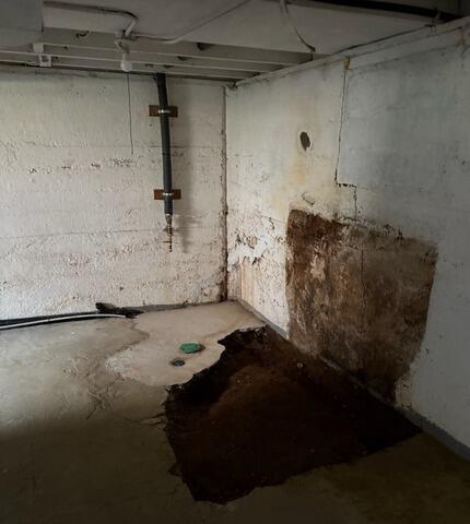 Fortifying the Foundation Wall in Portland, OR