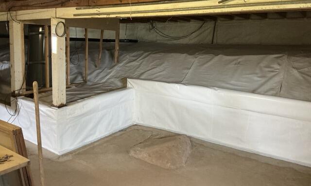 Full Crawl Space Encapsulation - Cascade Locks, OR