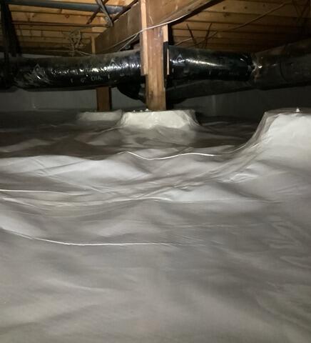 Messy Crawl Space Transformation - Coupeville, WA - After Photo