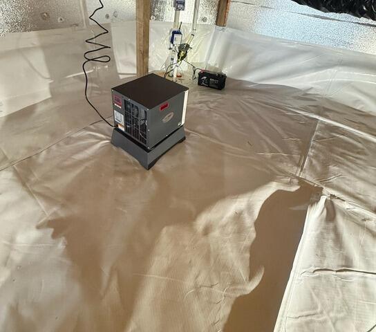 Encapsulation of Very Wet Crawl Space - Bellingham, WA - After Photo