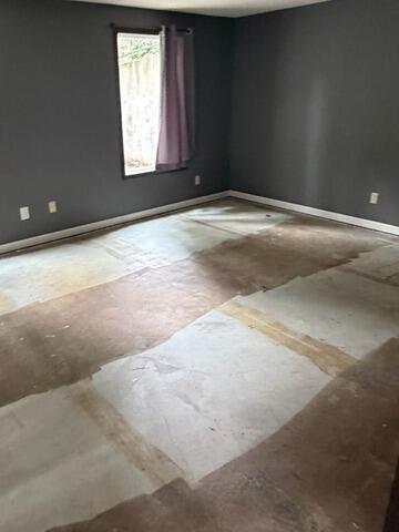 Installing a Waterproofing System in Vancouver, WA - Before Photo