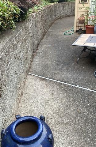 Protecting Foundation Wall Integrity - Salem, OR - Before Photo