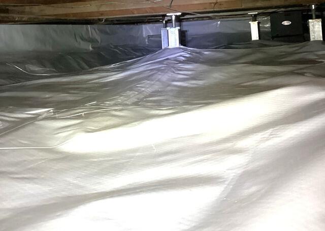 Crawl Space Waterproofing and Structural Repair That Brings The WOW Factor - Aurora, OR - After Photo