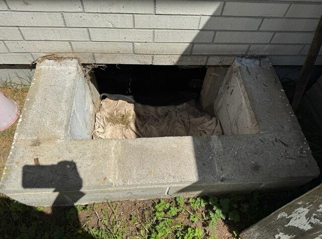 Professionally Installed Crawl Space Turtl Access Door - Lynnwood, WA - Before Photo