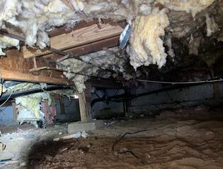 Overlooked Crawl Space in Garibaldi, OR