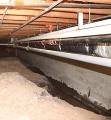 Installing a Sump Pump to Stop Stagnant Water in Saint Benedict, OR