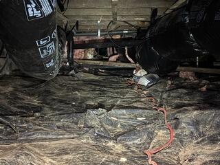 Crawl Space with Water Intrusion- Bellingham, WA