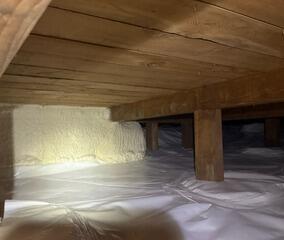 Transforming a Filthy Crawl Space in Siletz, OR